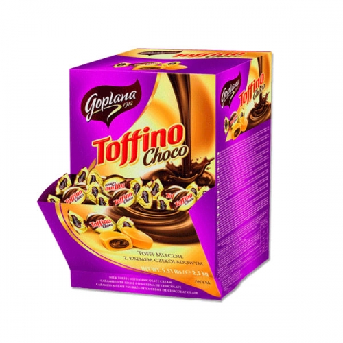 CARAMELOS TOFFINO CHOCOLATE - CAIXA 2,5KG
