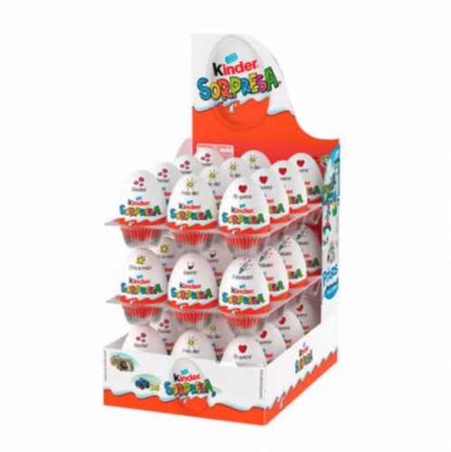 OVO KINDER SURPRESA CX 36 UDS