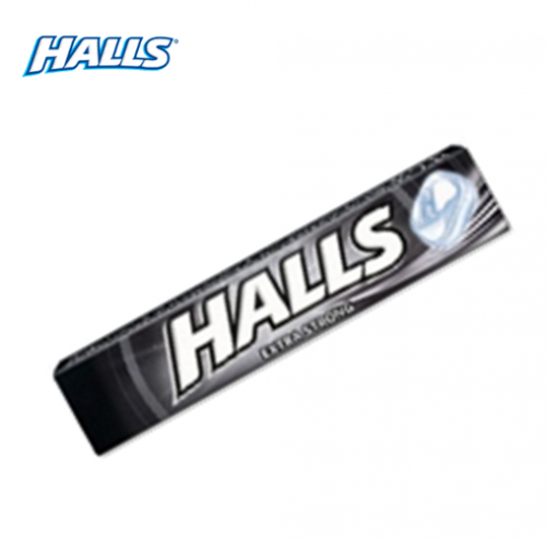 HALL'S EXTRA FORTE S/ AÇUCAR PRETO - CAIXA 20 UNIDADES