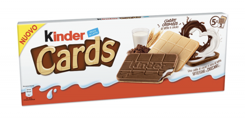 CHOCOLATE KINDER CARDS T2 CAIXA 20 UNIDADES 