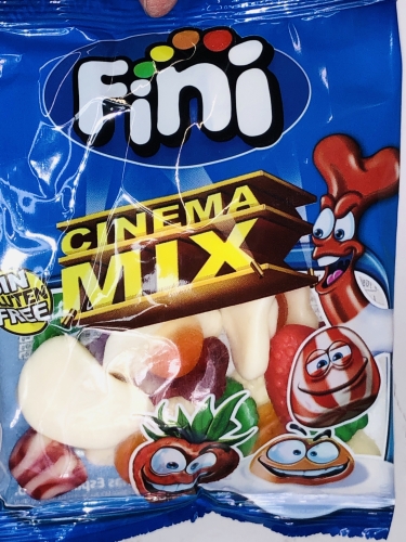 CINEMA MIX FINI CAIXA COM 12 SAQUETAS de 90Gr