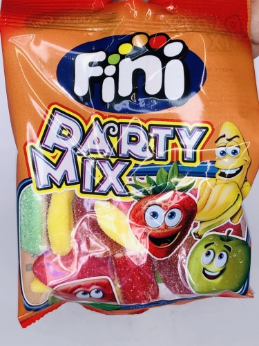 PARTY MIX C/ AÇUCAR FINI CAIXA COM 12 SAQUETAS de 90grs